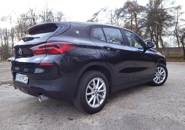 BMW X2 cena 102900 przebieg: 87000, rok produkcji 2020 z Kielce małe 379